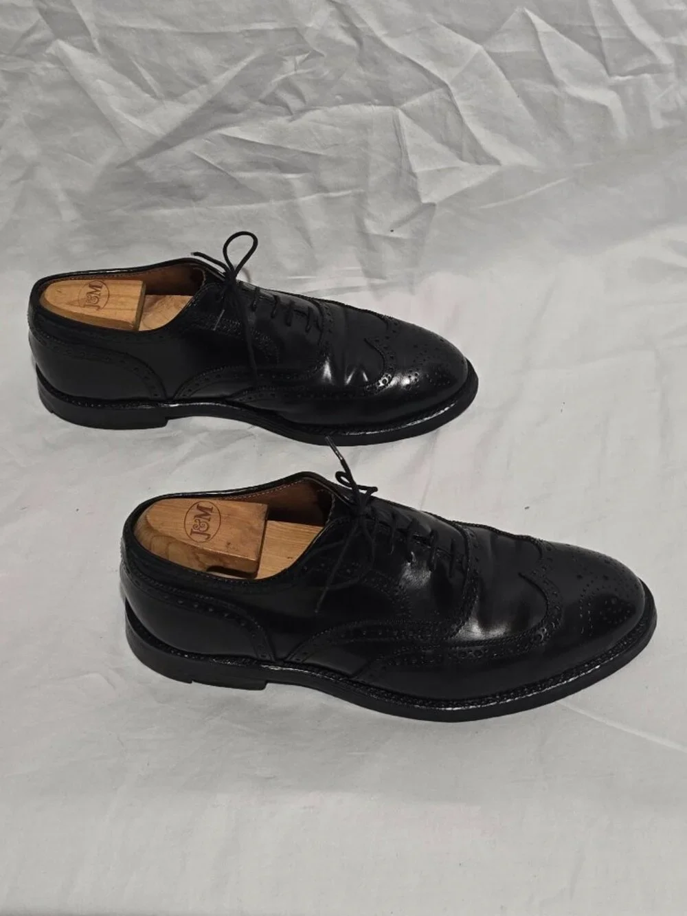 Alden New England Wingtip Oxford - Black - Sz 7 1/2 US